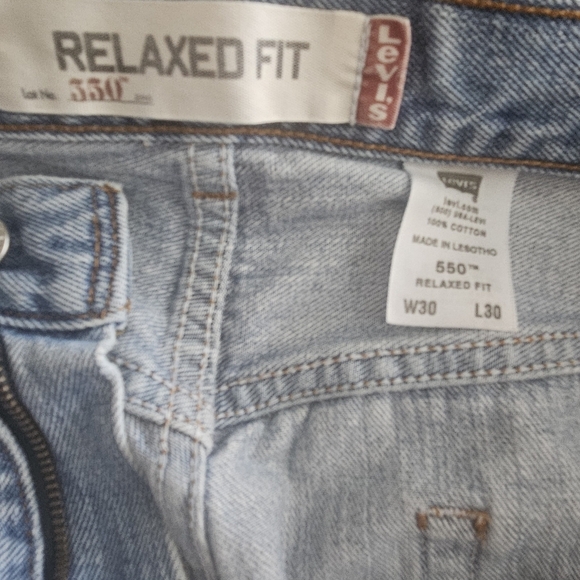 Levi 550 Vintage Relaxed Jeans Classic Denim - Picture 5 of 6